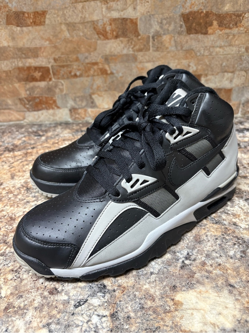 Nike Air Trainer SC High Raiders Bo Jackson 302346-013 Size 8.5